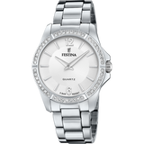 Relógio Festina F20593/1 Prateado Feminino