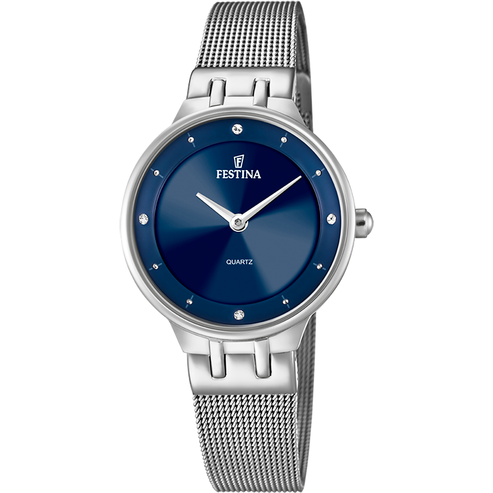 Relógio festina f20597/3 azul com correia de aço, mulher_PRODUCT