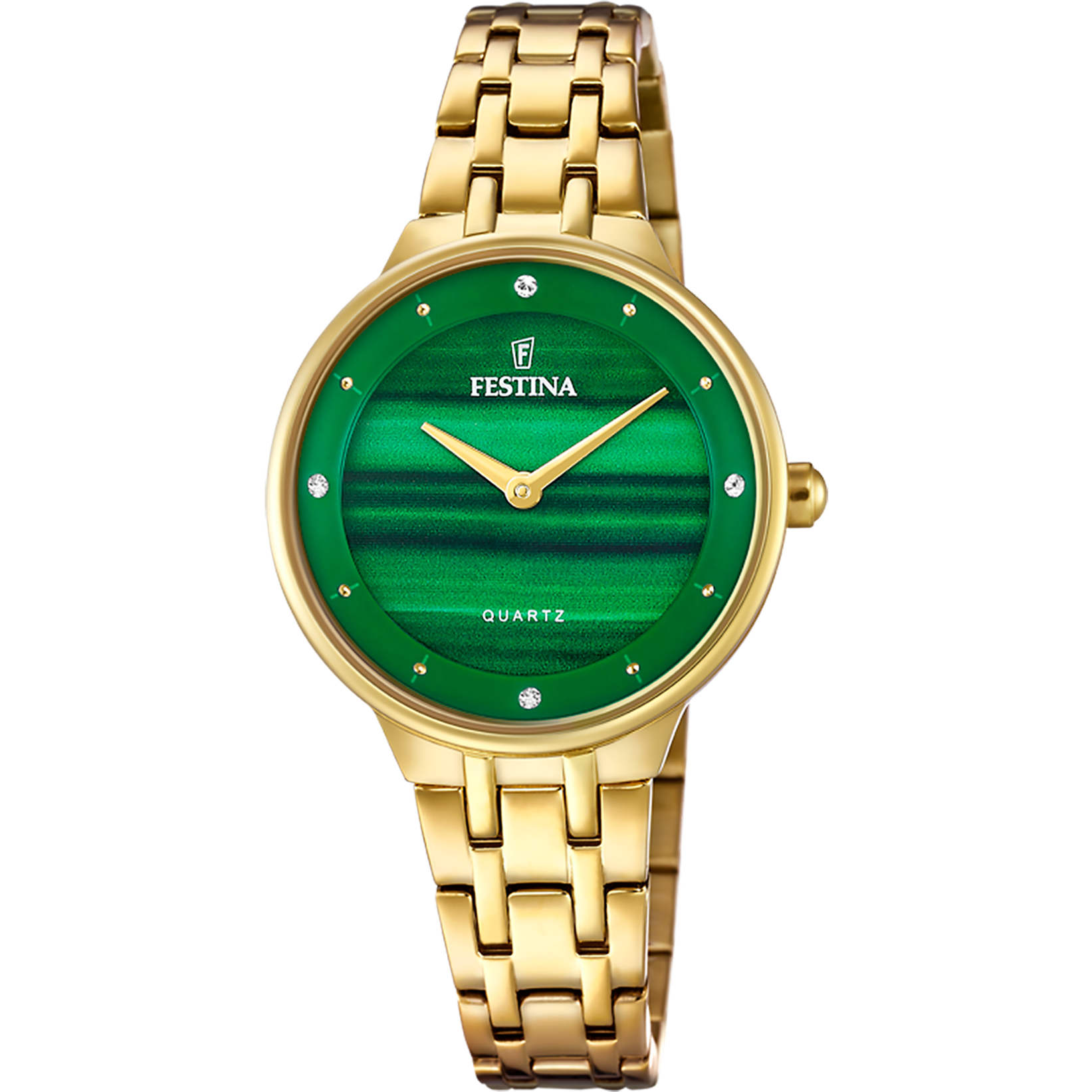 Relógio festina f20601/b verde mulher_PRODUCT