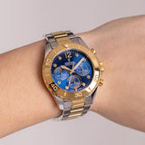 Relógio festina f20604/3 azul com correia de aço, mulher_LIFESTYLE