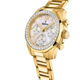 Relógio festina rainbow f20609/1 madrepérola feminino