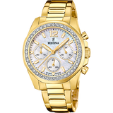 Relógio festina rainbow f20609/1 madrepérola feminino