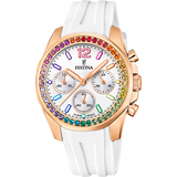 Relógio Festina Rainbow F20611/2 de Aço para Mulher