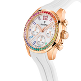 Relógio Festina Rainbow F20611/2 de Aço para Mulher