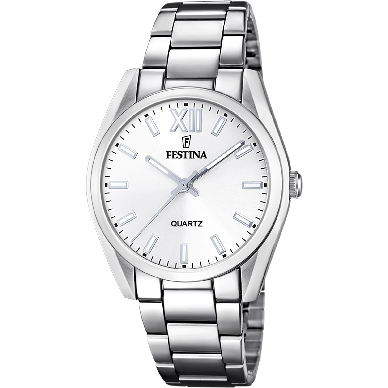 Relógio festina f20622/1 coleção alegria, prateado, pulseira de aço, mulher._PRODUCT