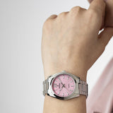 Relógio Festina F20622/M Rosa com Pulseira de Aço Inoxidável 316L, Mulher