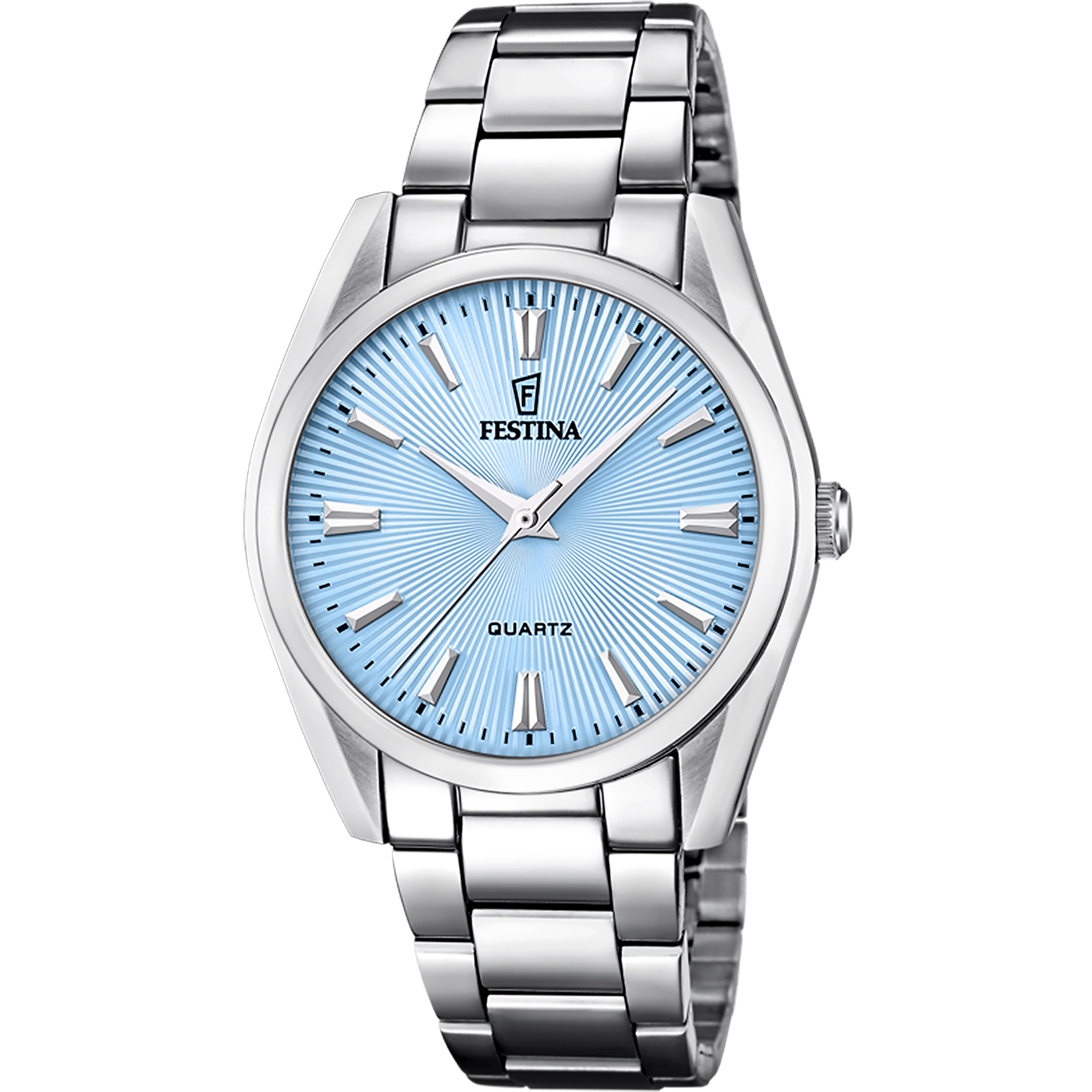Relógio festina f20622/p azul pulsera de de aço inoxidável, mulher_PRODUCT