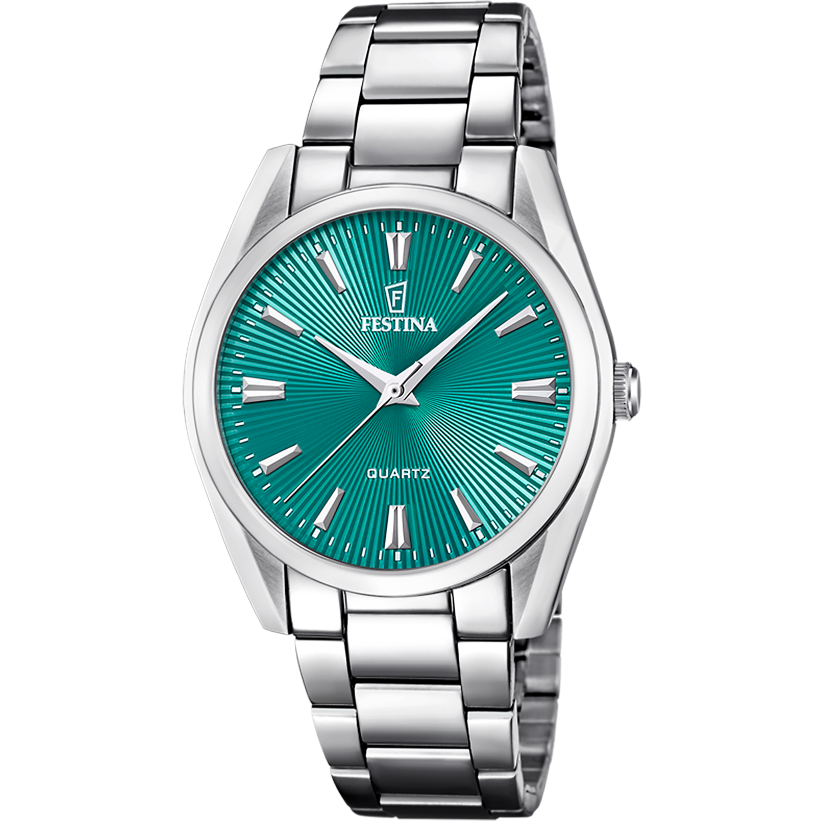 Relógio festina f20622/q verde pulsera de de aço inoxidável, mulher_PRODUCT