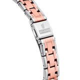Relógio festina mademoiselle f20626/1 prateado cinza com correia de aço, mulher