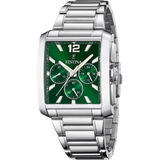 Relógio Festina F20635/3 Verde com Bracelete de Aço Inoxidável 316L, Masculino