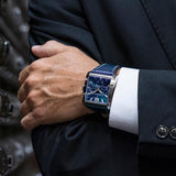 Relógio Festina F20636/2 Azul com Correia de Couro para Homem