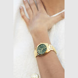Relógio festina f20640/4 verde com correia de aço inoxidável, mulher_LIFESTYLE