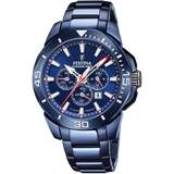 Relógio Festina Edições Especiais F20643/1 Azul, Bracelete de Aço Inoxidável 316L, Masculino.