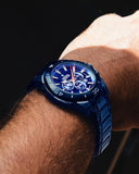 Relógio Festina Edições Especiais F20643/1 Azul, Bracelete de Aço Inoxidável 316L, Masculino.