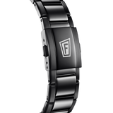 Relógio festina edições especiais f20644/1 preto pulseira de aço inoxidável 316l, homem.