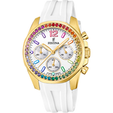 Relógio festina f20650/2 branco feminino