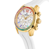 Relógio festina f20650/2 branco feminino