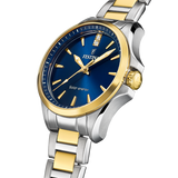 Festina energia solar f20655/4 azul aço inoxidável 316l, mulher