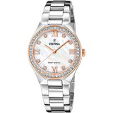 Festina Energia Solar F20658/1 Creme Aço Inoxidável 316L, Mulher