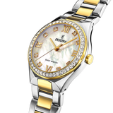 Festina Energia Solar F20659/1 Creme Aço Inoxidável 316L, Mulher