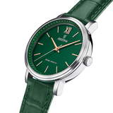 Festina energia solar f20660/5 verde couro, homem