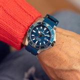 Relógio Festina F20664/1 azul bracelete de borracha, homem