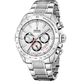 Relógio festina timeless chronograph f20668/1 branco pulsera de de aço inoxidável, homem_PRODUCT