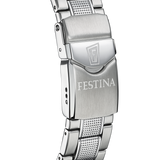 Relógio Festina The Originals F20669/2 Verde Pulseira de Aço Inoxidável 316L, Homem