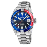 Relógio Festina The Originals F20669/4 Azul Bracelete de Aço Inoxidável 316L, Homem