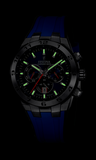 Relógio para homem Festina Chrono Bike azul com bracelete de borracha F20671/1