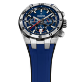 Relógio para homem Festina Chrono Bike azul com bracelete de borracha F20671/1