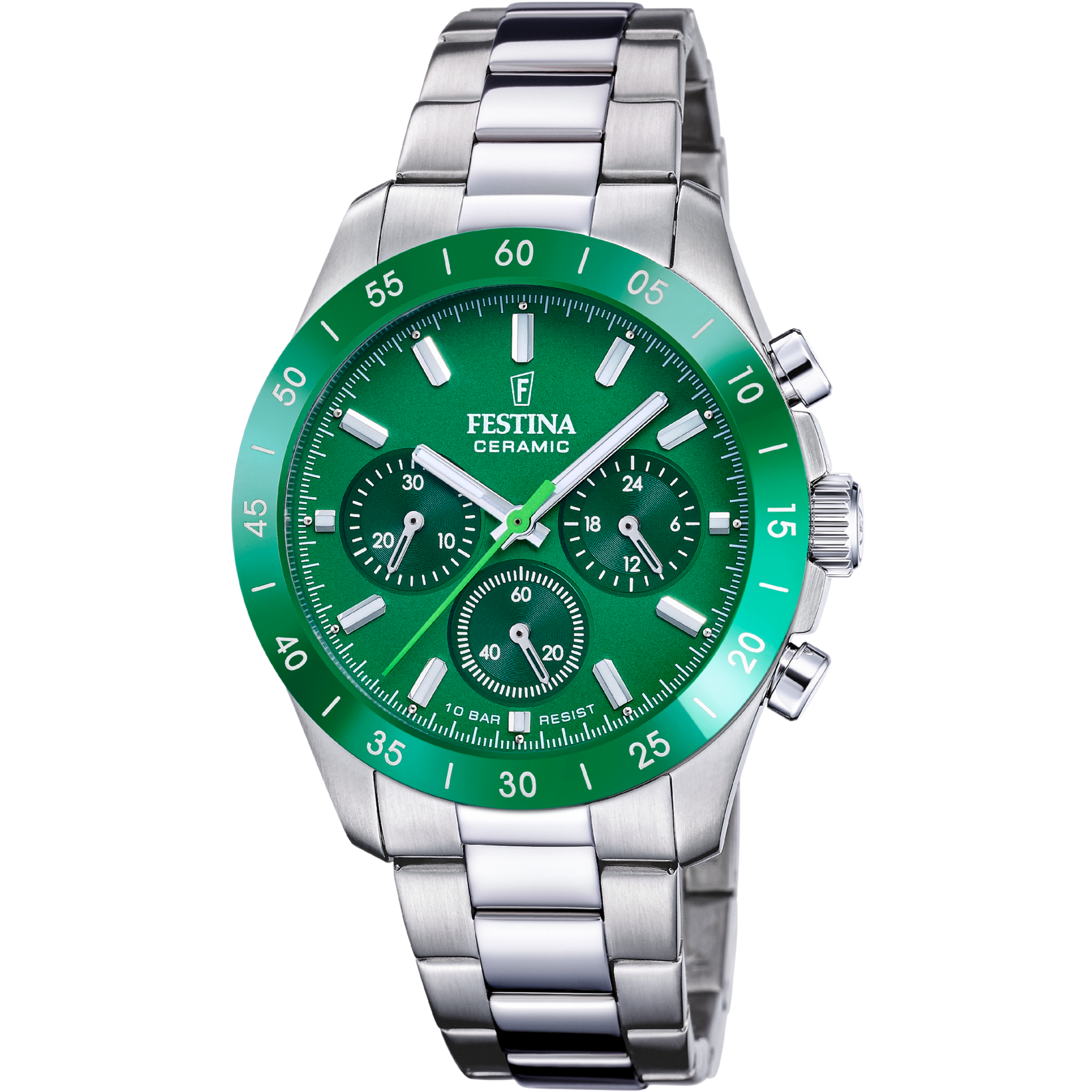 Relógio festina ceramic f20693/5 verde_PRODUCT