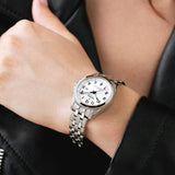 Relógio Festina F20697/1 Branco Pulseira de Titânio, Mulher