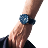 Relógio festina titanium f20699/2 azul pulsera de couro, homem_LIFESTYLE