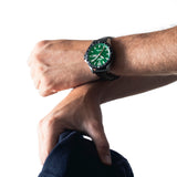 Relógio festina titanium f20699/3 verde pulsera de couro, homem_LIFESTYLE