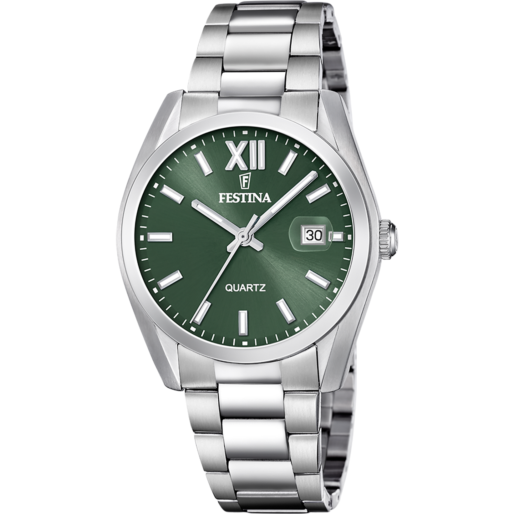 Relógio festina f20707/5 verde pulsera de 316l de aço inoxidável, homem_PRODUCT