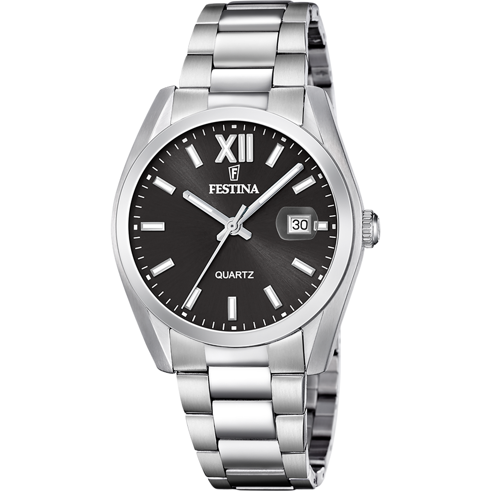 Relógio festina f20707/6 preto pulsera de 316l de aço inoxidável, homem_PRODUCT