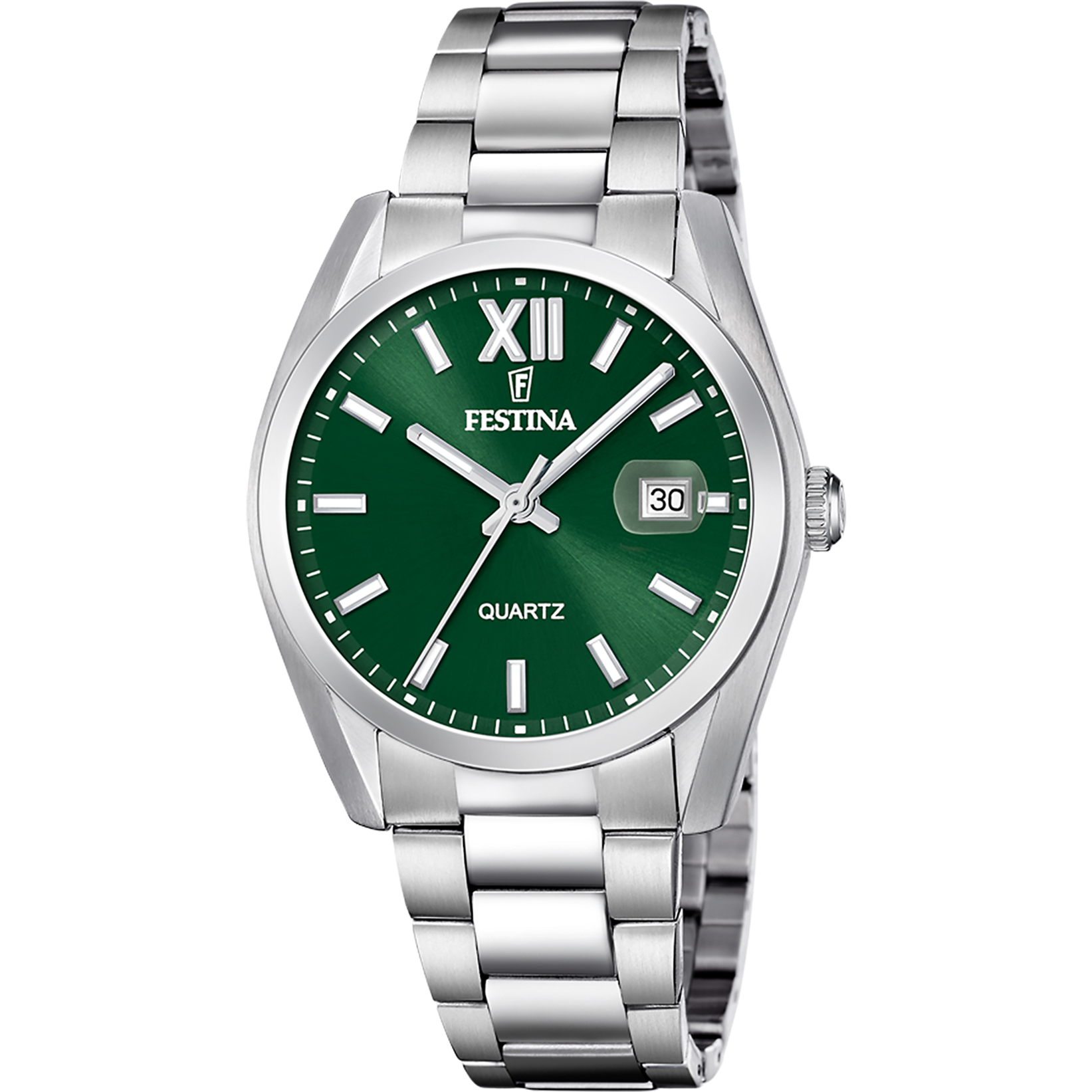 Relógio festina f20707/8 verde pulsera de 316l de aço inoxidável, homem_PRODUCT