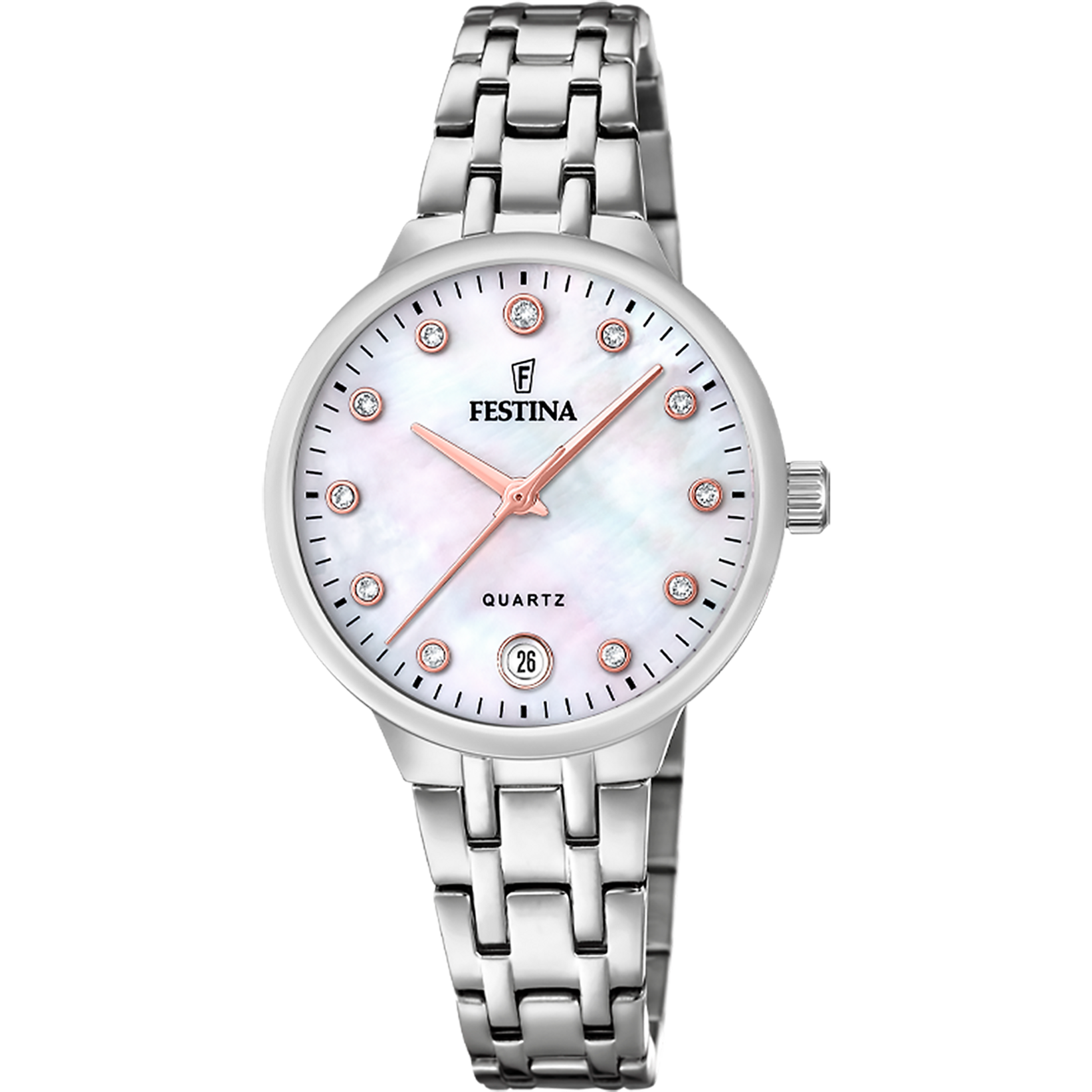 Relógio festina f20718/1 bege mulher_PRODUCT