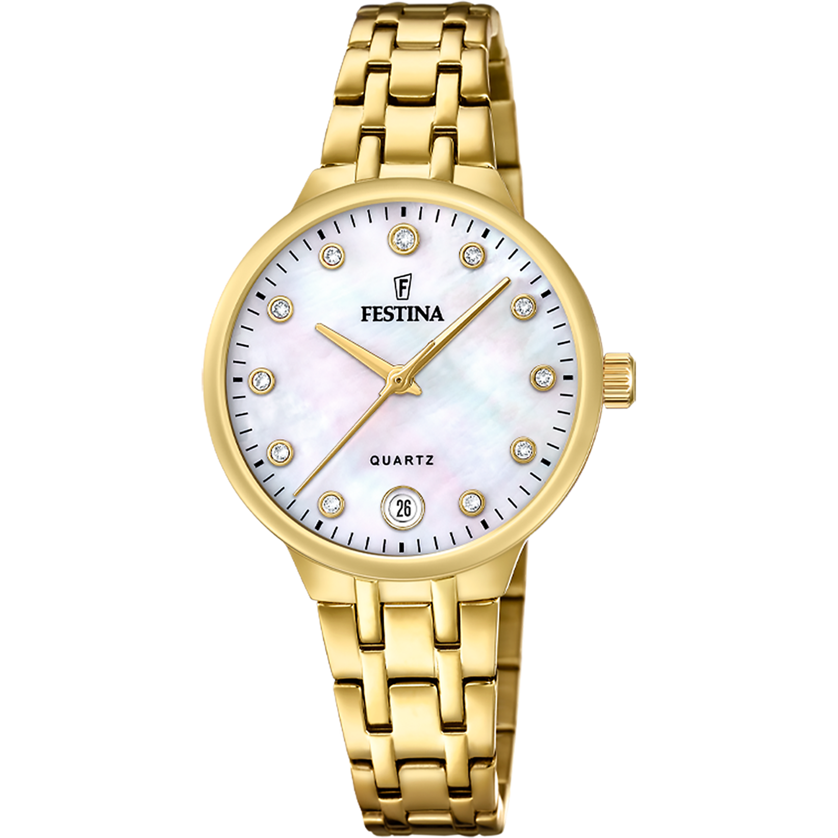 Relógio festina f20719/1 bege mulher_PRODUCT