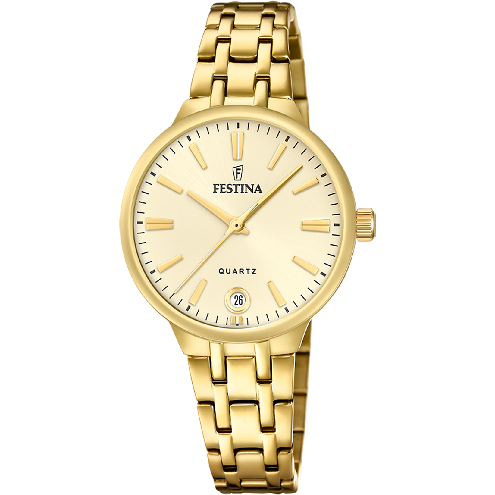 Relógio festina f20719/2 bege mulher_PRODUCT