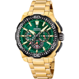 Relógio masculino festina chrono bike f20727/2 verde pulseira de aço_PRODUCT