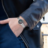 Relógio festina mademoiselle f20744/6 preto pulsera de de aço inoxidável, mulher_LIFESTYLE