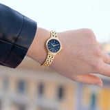 Relógio festina mademoiselle f20745/4 preto pulsera de de aço inoxidável, mulher_LIFESTYLE