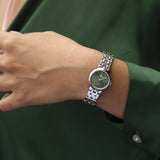 Relógio festina mademoiselle f20746/5 verde pulsera de de aço inoxidável, mulher_LIFESTYLE