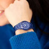 Relógio festina ceramic f20751/5 azul pulsera de cerâmica, mulher_LIFESTYLE