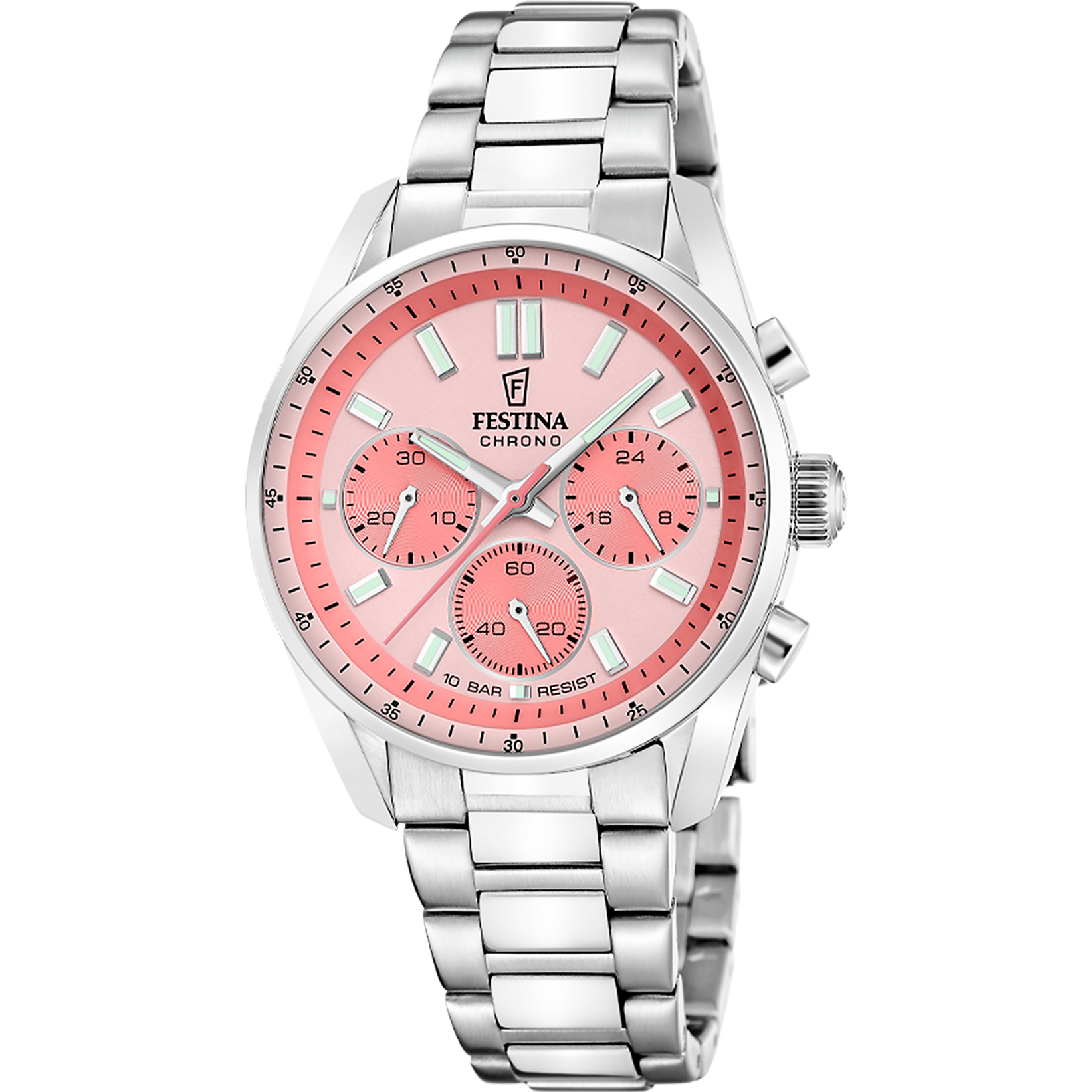 Festina boyfriend f20753/4 rosa de aço inoxidável, unisex_PRODUCT