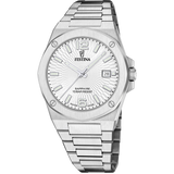 Relógio festina swiss made vallée f22000/1 prata cinza pulsera de de aço inoxidável, homem_PRODUCT