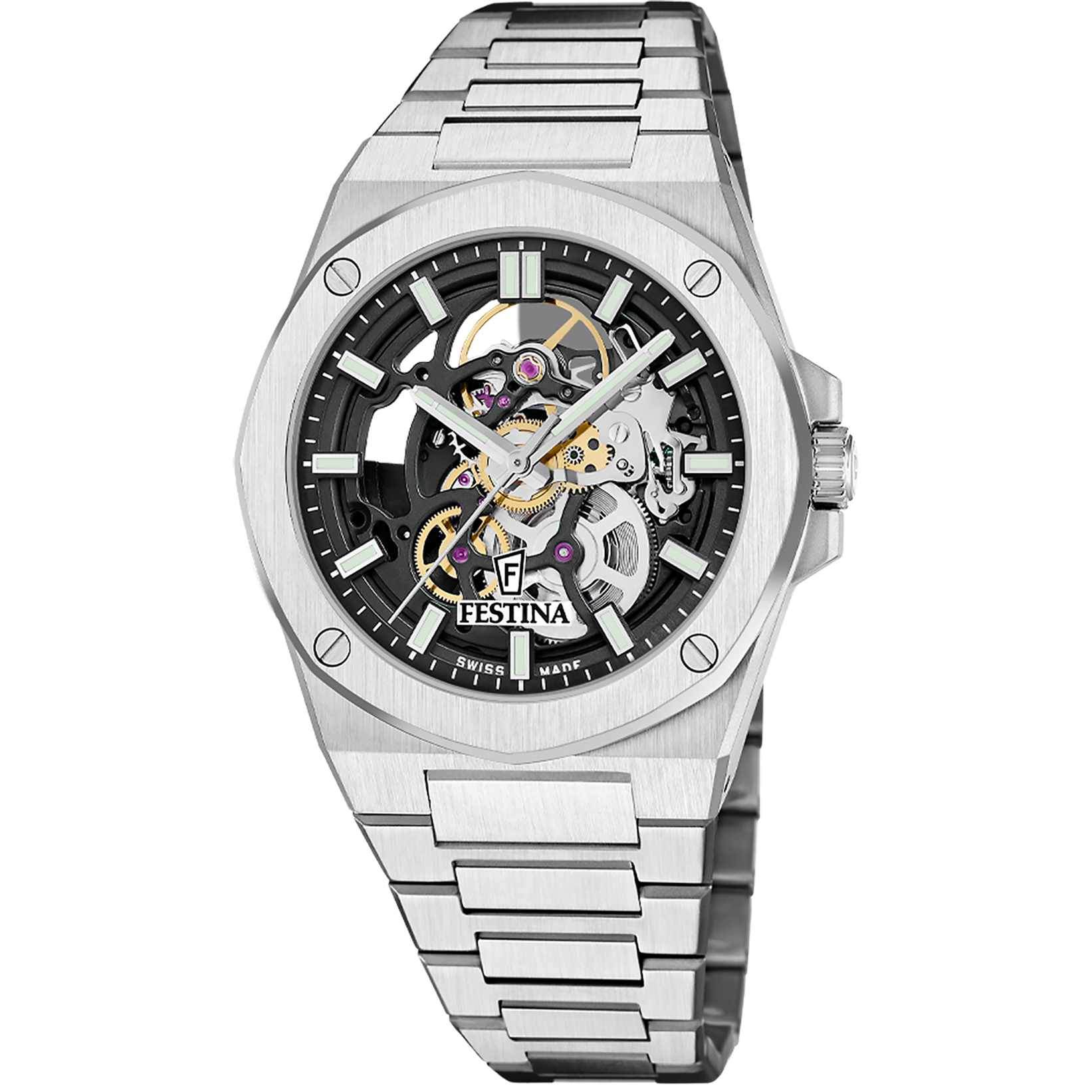 Relógio festina swiss made f22006/4 preto homem_PRODUCT