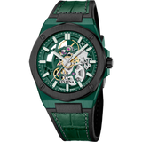 Relógio festina swiss made automatic f22013/1 verde pulsera de couro, homem_PRODUCT